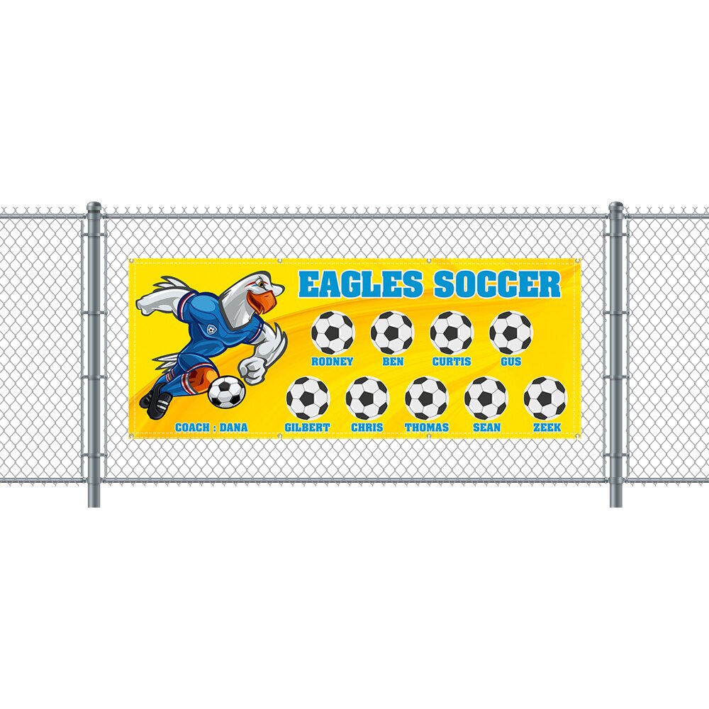Scrim Hem and Grommet Banners