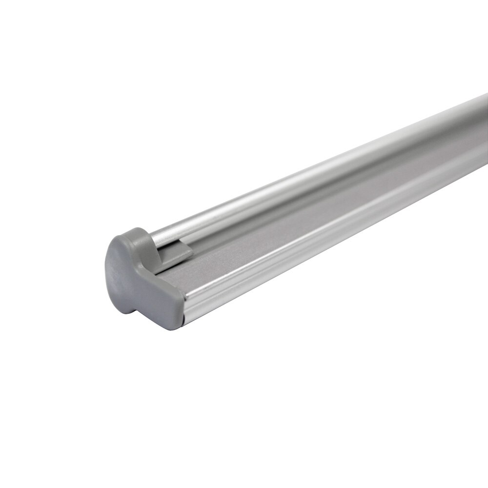 48 in. SilverStep Silver Clamp  Bar (Hardware Only)