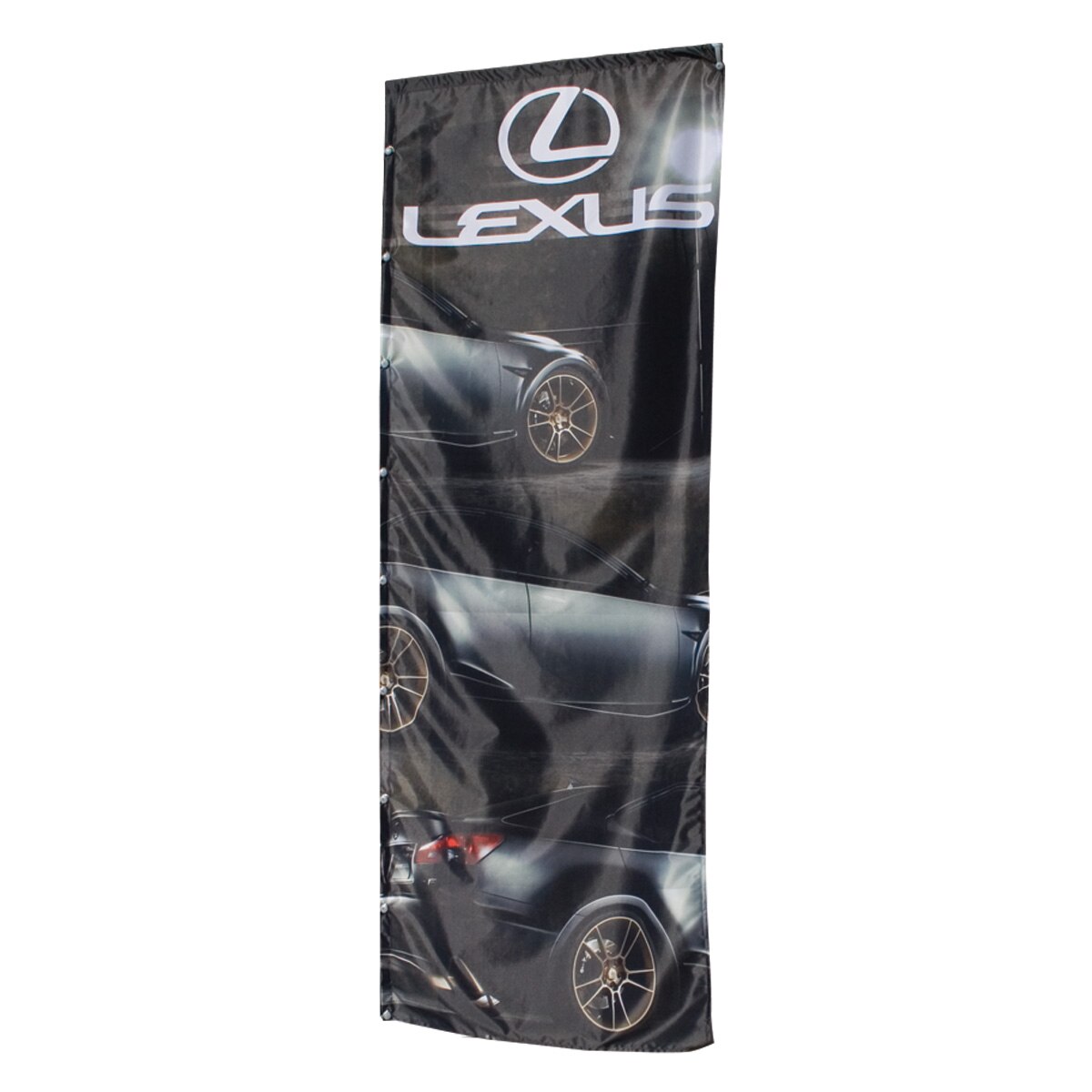 2.6' x 7'  Splash Banner Stand Single-Sided, (Graphic Only)