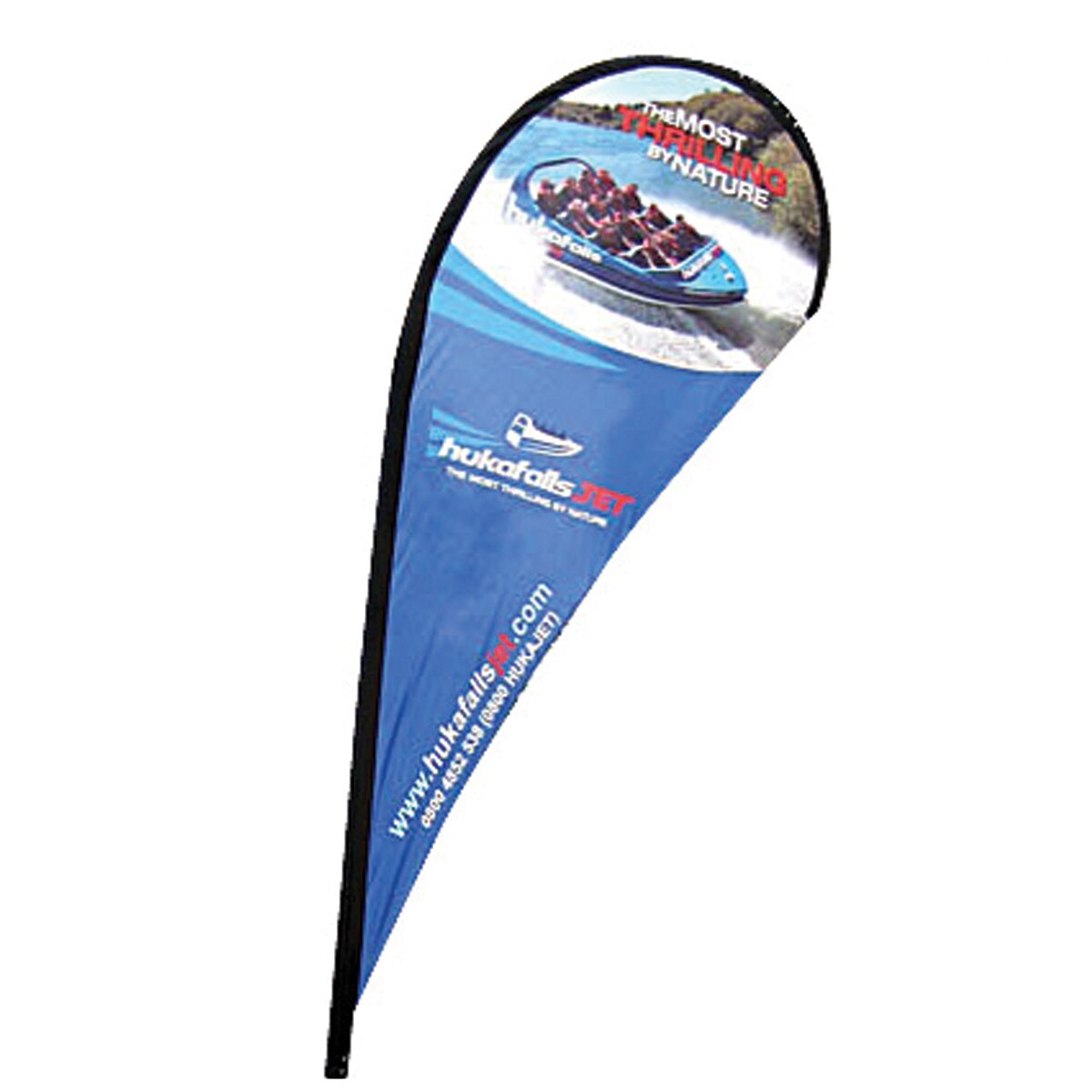 14.5 ft. Large Teardrop Flag Single-Sided (Graphic Only)
