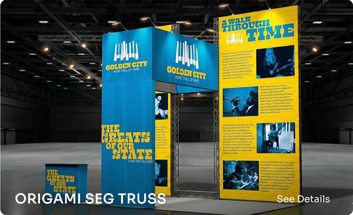 Fabric Pop Up Displays